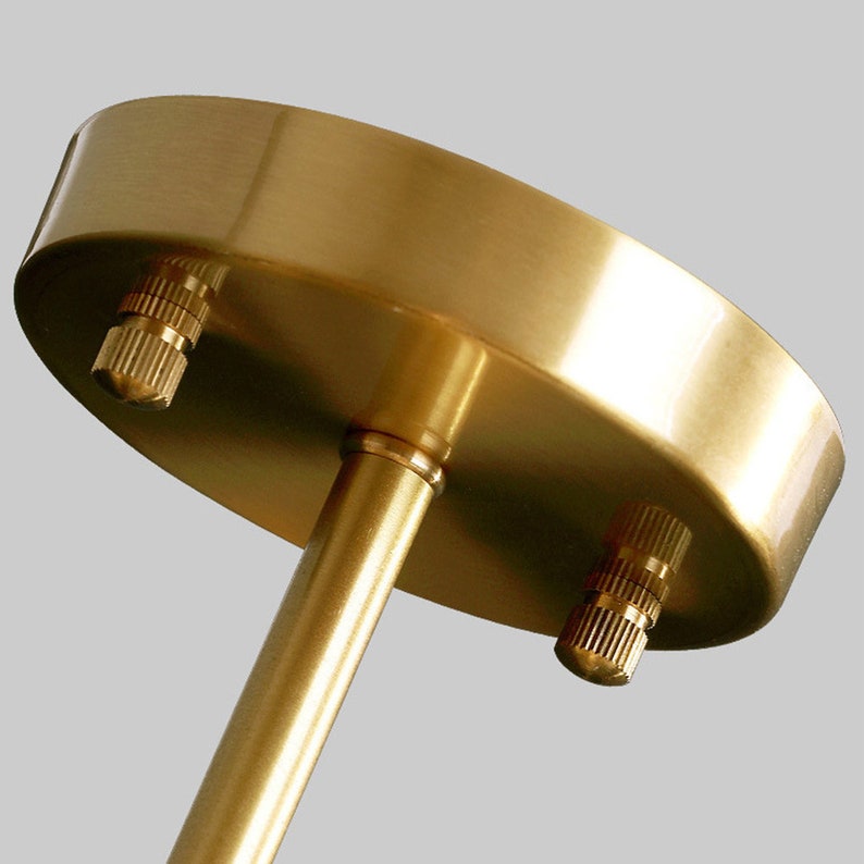 Brass Sputnik Glass Globe Flush Mount