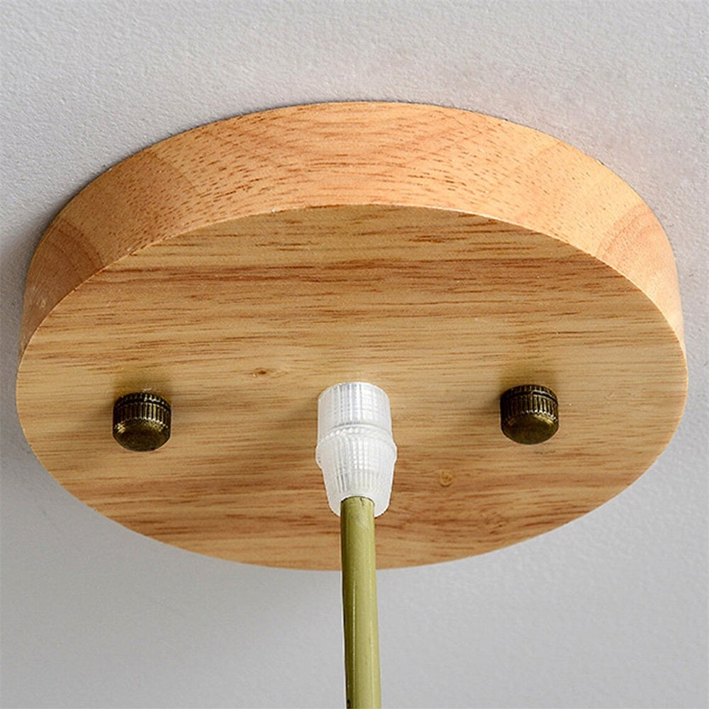 Woven Bamboo Kitchen Pendant Light