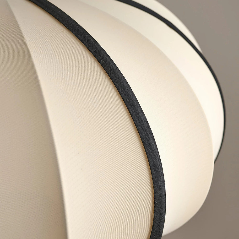 White Fabric Lantern Pendant Shade