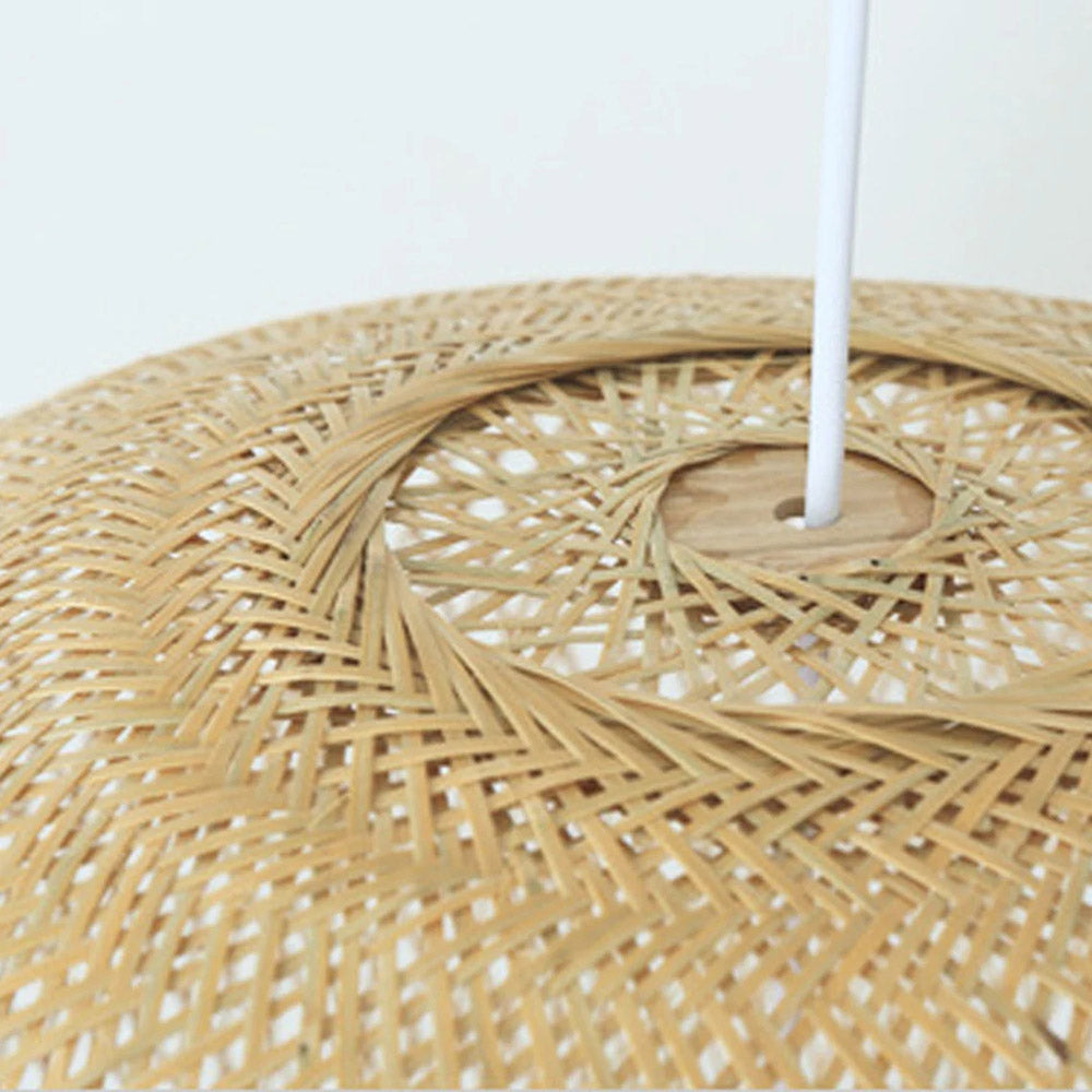 Bamboo Sphere Pendant Light, 55cm