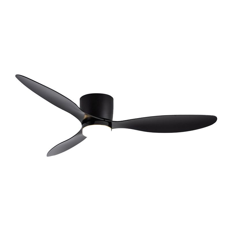 Cylinder Ceiling Fan with 3-Colour Light