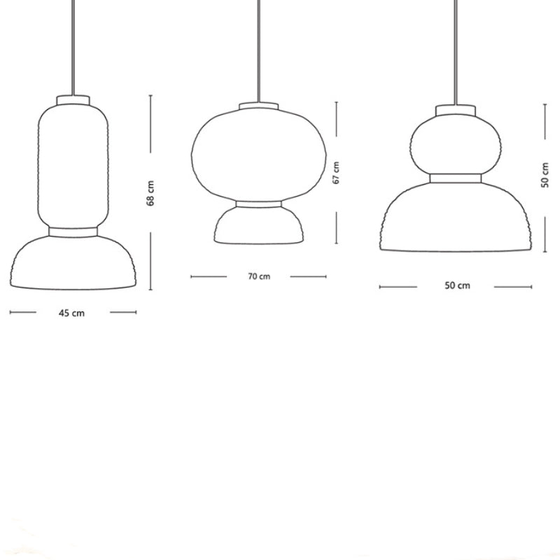 Rice Paper Lantern Pendant Light