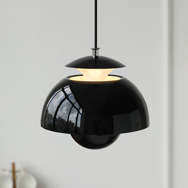Metal Flower Bud Hanging Light