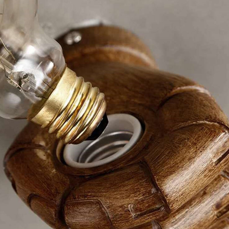 Resin Hand Wall Lamp