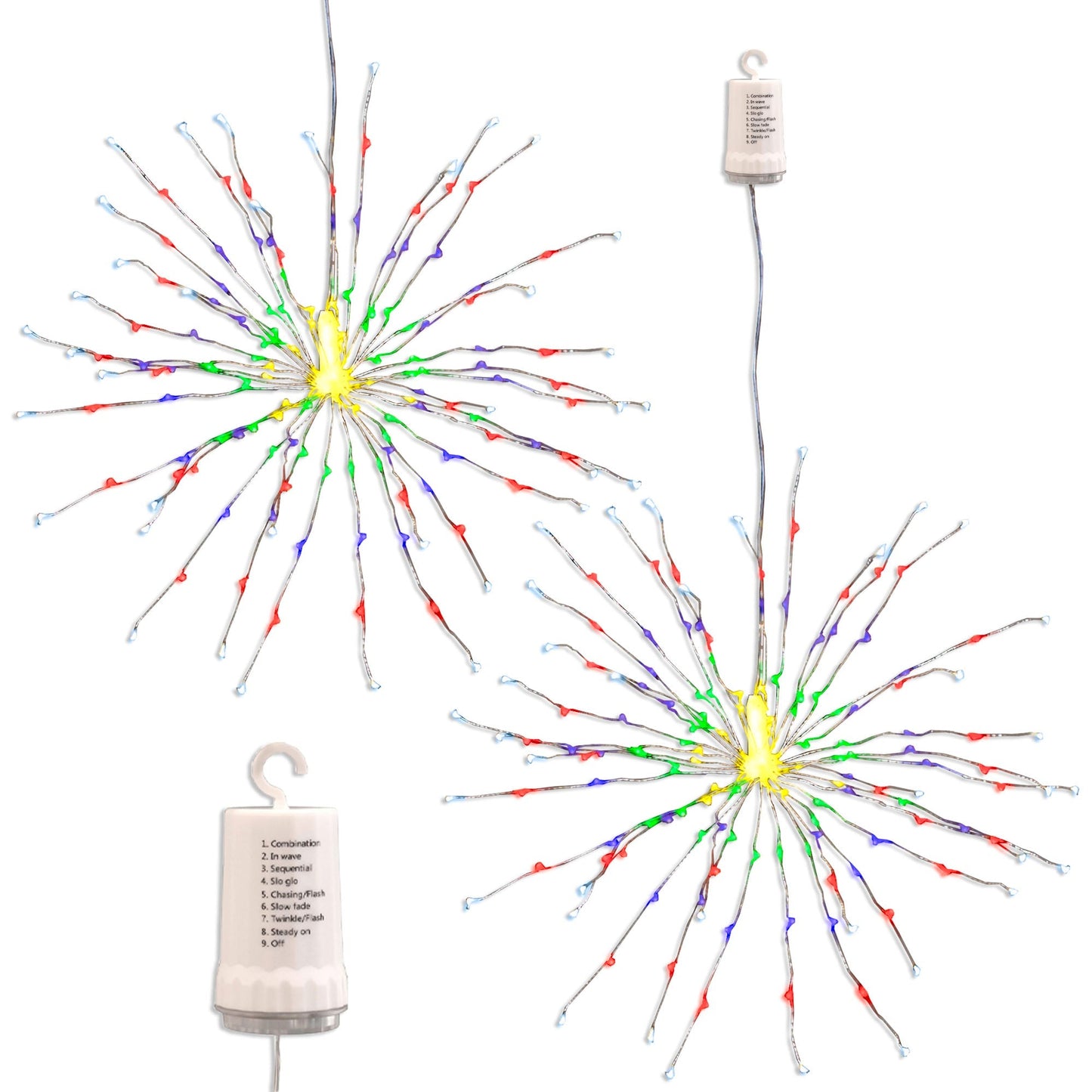 Firework Copper Wire Fairy Lights, 120 LED
