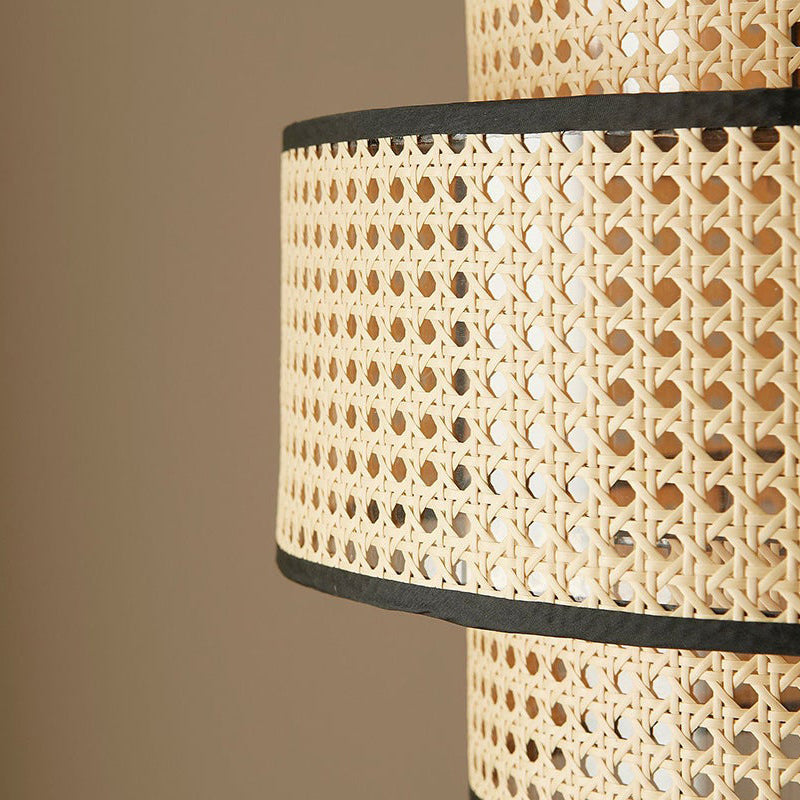 Creative Rattan Weaving Hanging Shade