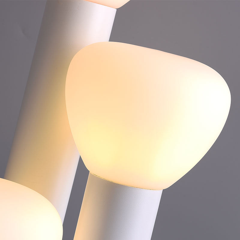 Minimalist 3-Light Glass Table Lamp
