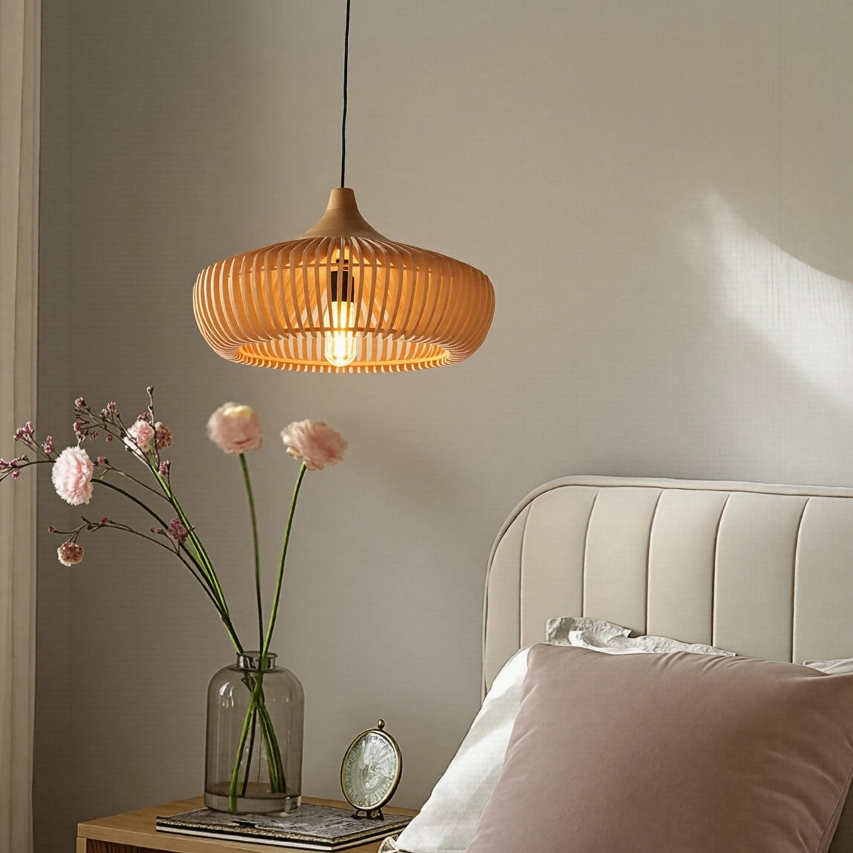 Wood Pendant Lights