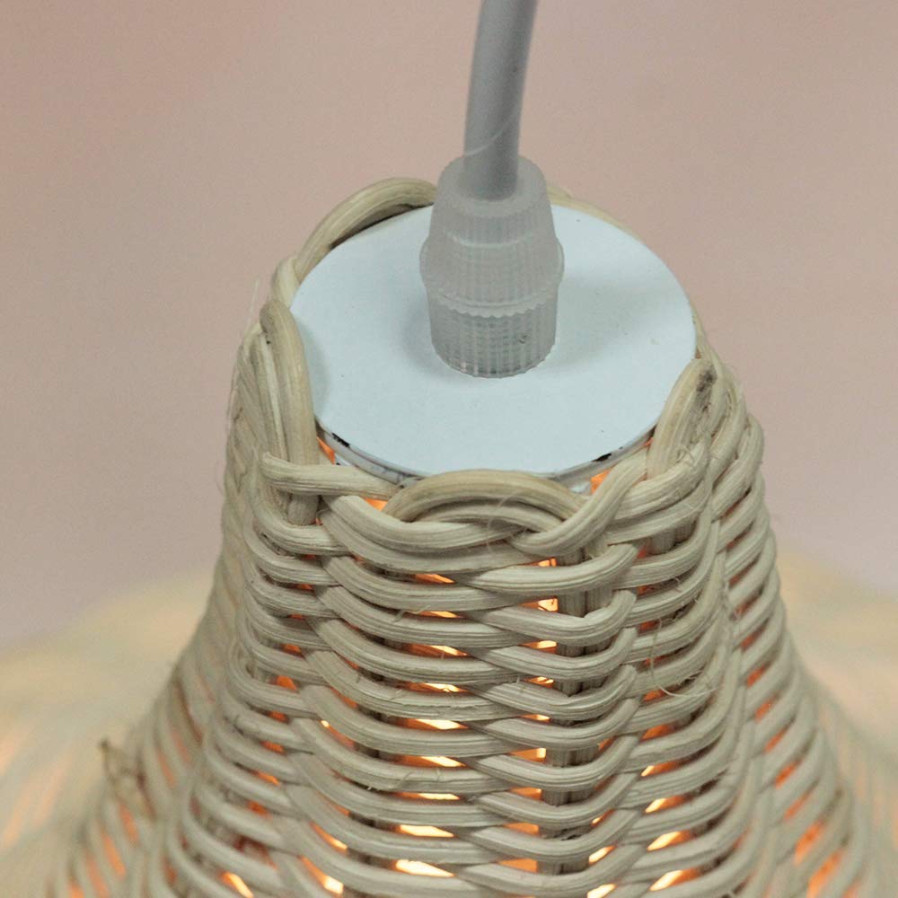 Rattan Wicker Pendant Lampshade