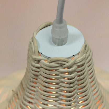 Rattan Wicker Pendant Lampshade