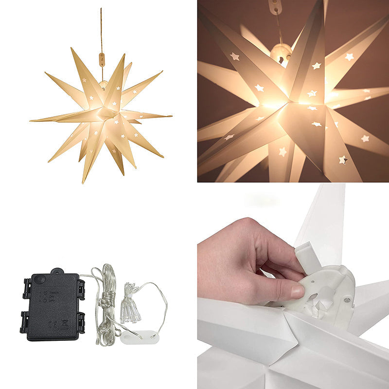 3D Acorn Harvest String Lights