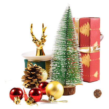 Small Pre-Lit Tabletop Christmas Tree