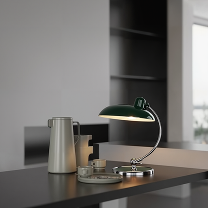 Bauhaus Gooseneck Banker's Desk Lamp