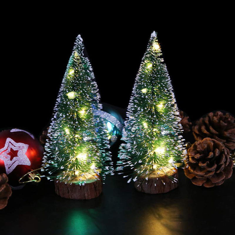 Small Pre-Lit Tabletop Christmas Tree