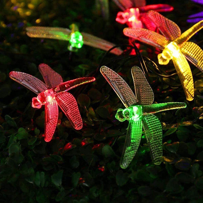 Dragonfly LED String Lights, Waterproof