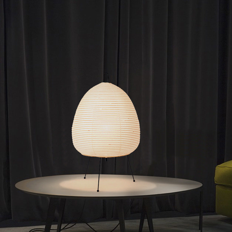 Japanese Tripod Rice Paper Table Lamp