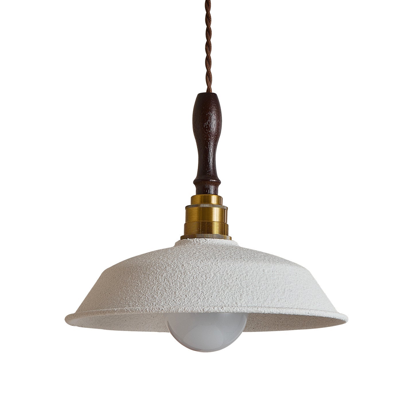 Japanese Vintage Wood Pendant Lamp