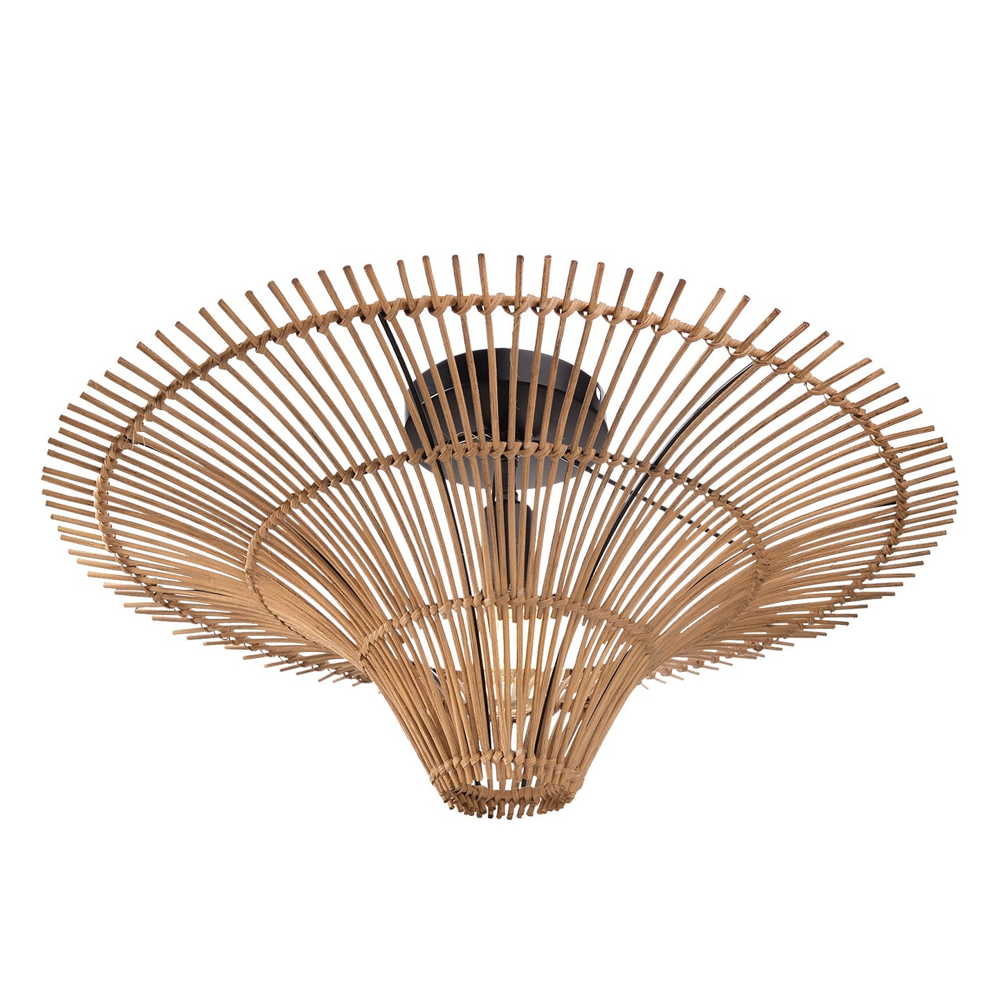 Large 80cm Rattan Pendant Light