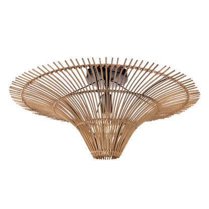 Large 80cm Rattan Pendant Light