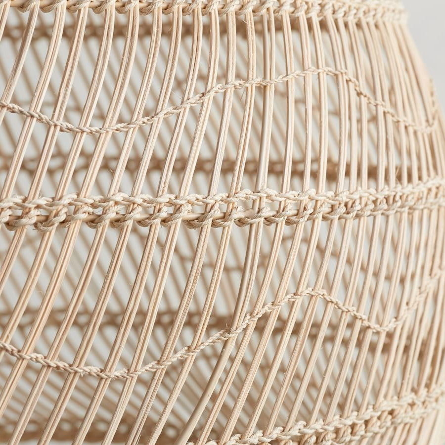 Nordic Rattan Rope Cord Pendant