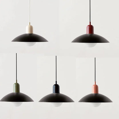 Mid Century Colorful Macaron Bauhaus Pendant Light