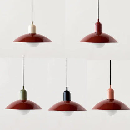 Mid Century Colorful Macaron Bauhaus Pendant Light