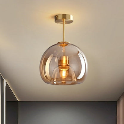 Vintage Bubble Glass Ceiling Light