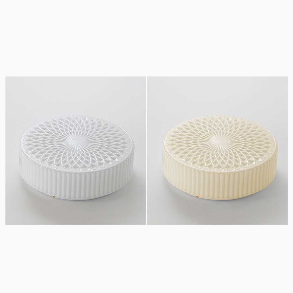 Retro Nostalgia Milky White Art Glass Ceiling Light