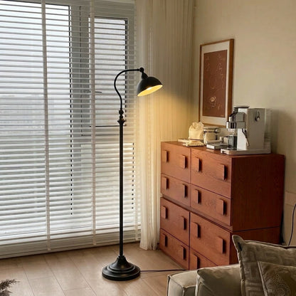 Adjustable Metal Reading Floor Lamp