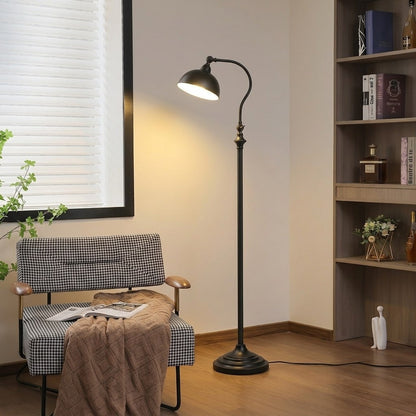 Adjustable Metal Reading Floor Lamp