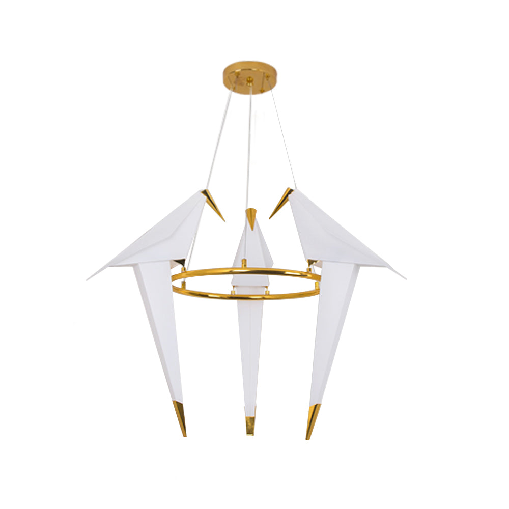 Paper Crane Origami Bird Pendant Light