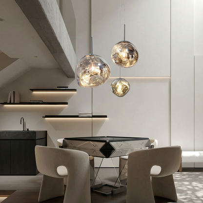 Melt Mirror Glass Pendant Light