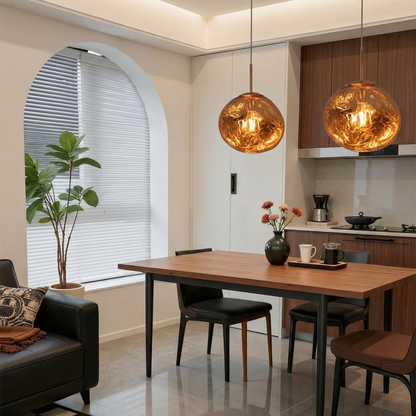 Melt Mirror Glass Pendant Light