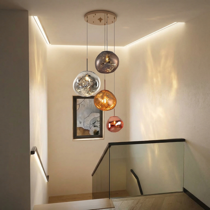 Melt Mirror Glass Pendant Light