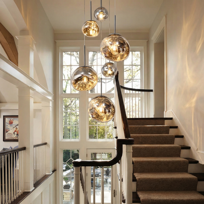Melt Mirror Glass Pendant Light