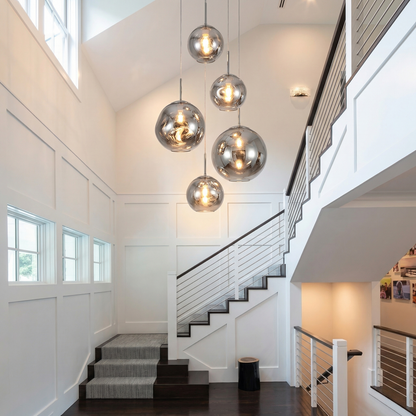 Melt Mirror Glass Pendant Light