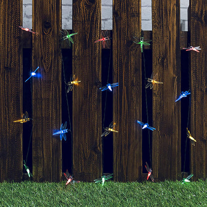 Dragonfly LED String Lights, Waterproof