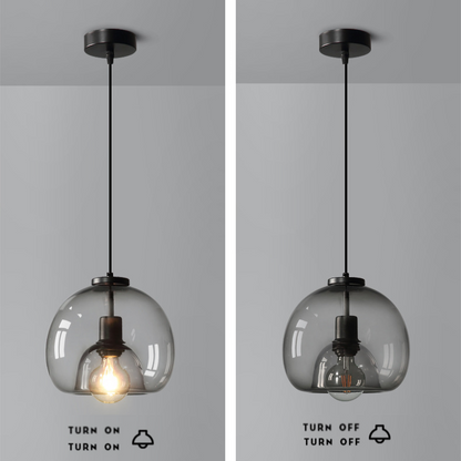 Double-Layer Glass Globe Pendant
