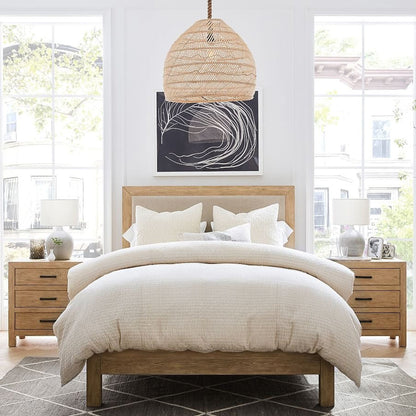 Nordic Rattan Rope Cord Pendant