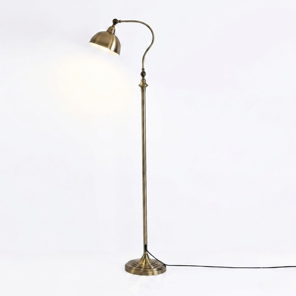 Adjustable Metal Reading Floor Lamp