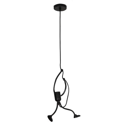Iron Figure Adjustable Pendant Light