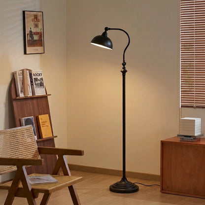 Adjustable Metal Reading Floor Lamp