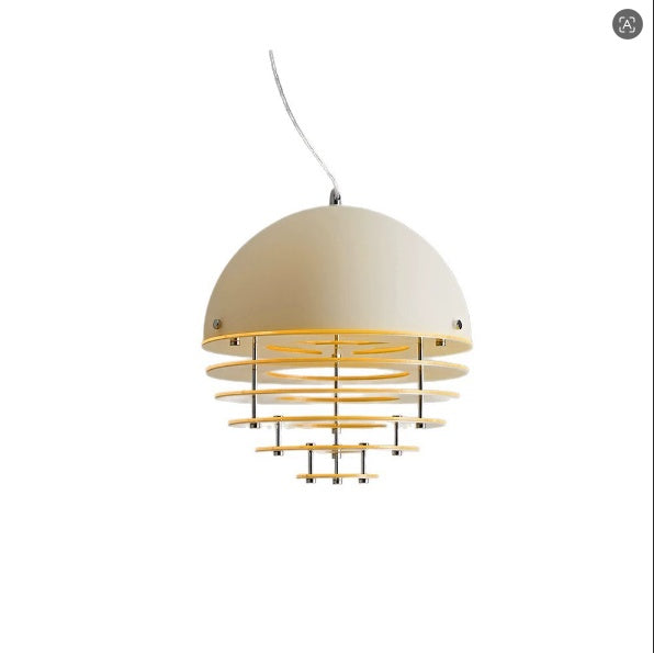 Tiered Louvered Hive Pendant Light