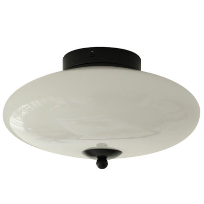 UFO Opal Glass Flush Mount Light