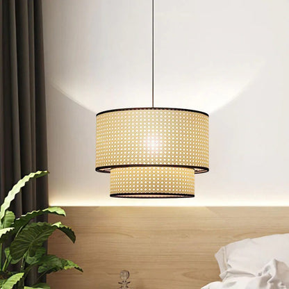 Handmade Rattan Hanging Light Shade