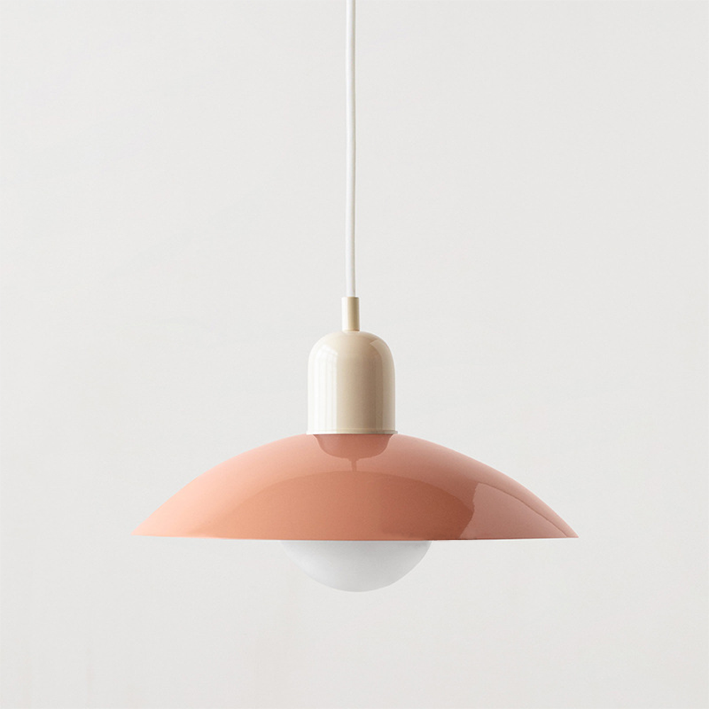 Mid Century Colorful Macaron Bauhaus Pendant Light