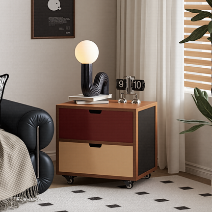 Memphis Wavy Ribbed Ceramic Table Lamp