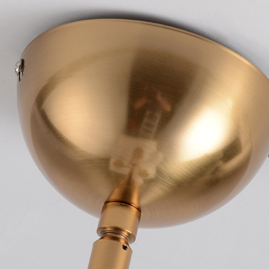 Gooseneck Orb 6-Light Chandelier