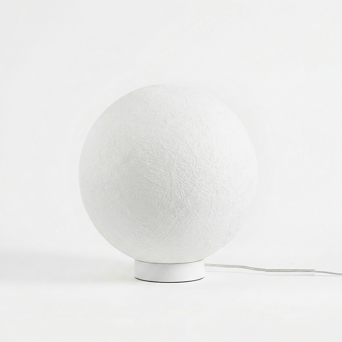 Hemp Fibre Moon Globe Lamp