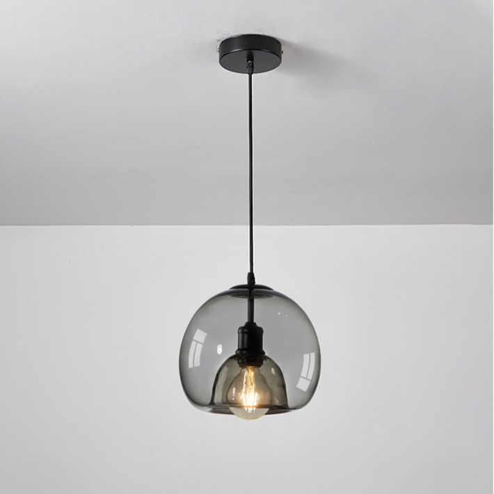 Double-Layer Glass Globe Pendant